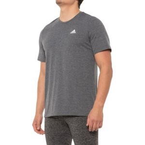 Adidas PL PES Short Sleeve Aeroready Shirt In Gray Medium